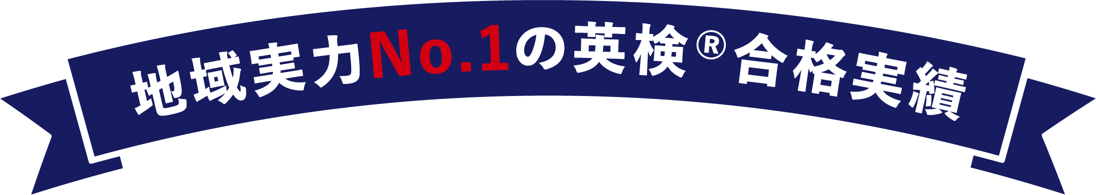 地域実力No.1の英検®合格実績